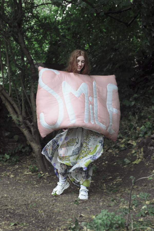 magine fashion Manami Sakurai Textile Central Saint Martins