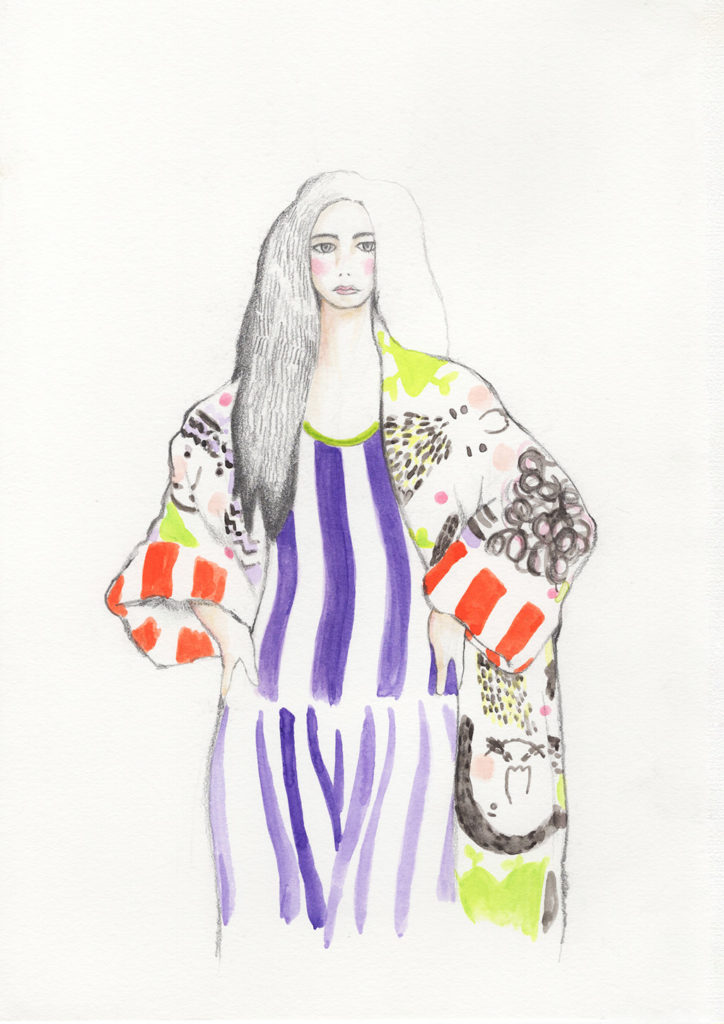 Imagine Fashion Illustration Manami Sakurai