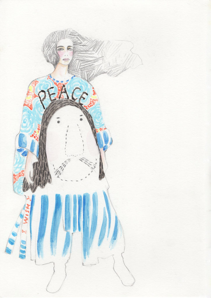 Imagine Fashion Illustration Manami Sakurai