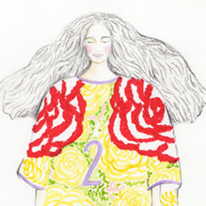 imagine fashion illustration Manami Sakurai